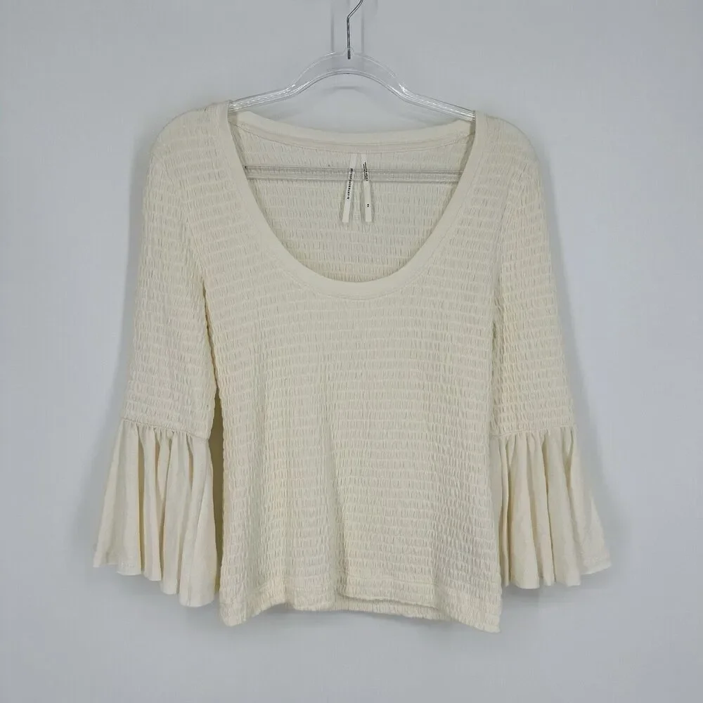 Anthropologie smocked bell